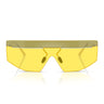 Prada Sunglasses PRB55S 1BC20O Silver/Yellow Unisex