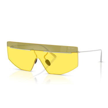 Prada Okulary Przeciwsłoneczne PRB55S 1BC20O Srebrny/Żółty Unisex 2