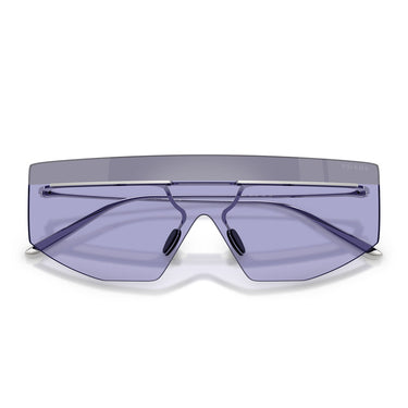 Prada Okulary Przeciwsłoneczne PRB55S 1BC70P Srebrny/Fioletowy Unisex