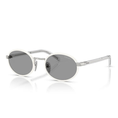 Prada Lunettes de Soleil PRB56S 23E50Q Blanc/Gris Femme 2