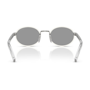 Prada Lunettes de Soleil PRB56S 23E50Q Blanc/Gris Femme 4