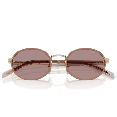 Prada Okulary Przeciwsłoneczne PRB56S 24E20I Złoto/Fioletowy Damskie 5