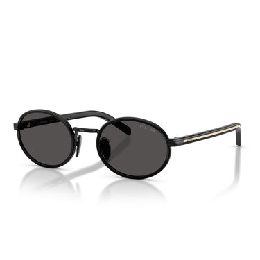 Prada Lunettes de Soleil PRB56S AAV08Z Noir/Gris Foncé Femme 2
