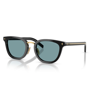 Prada Okulary Przeciwsłoneczne PRC01SD 16K04D Czarny/Zielony Męskie Polaryzowane 2