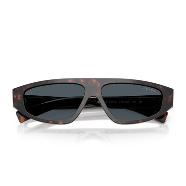 Prada Okulary Przeciwsłoneczne PRC02S 17N70B Root Marrone Grigio Scuro Uomo 5