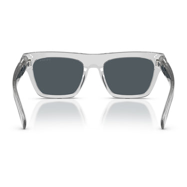 Prada Okulary Przeciwsłoneczne PRC03S 17P70B Szary Kryształ/Szary Ciemny Męskie 3