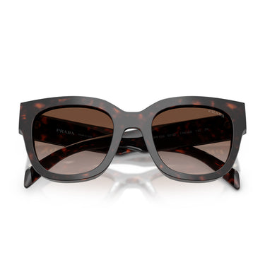 Prada Okulary Przeciwsłoneczne PRC04S 17N80A Root Tartarugato Marrone Sfumato Damskie 5