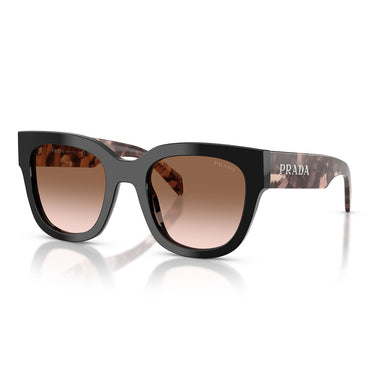 Prada Okulary Przeciwsłoneczne PRC04S 28F90P Nero Marrone Sfumato Damskie 1