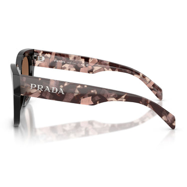 Prada Okulary Przeciwsłoneczne PRC04S 28F90P Nero Marrone Sfumato Damskie 2