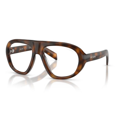 Prada Occhiali da Sole PRC05S 20D08N Juniper Tartarugato/Trasparente con Filtro Luce Blu Donna 1