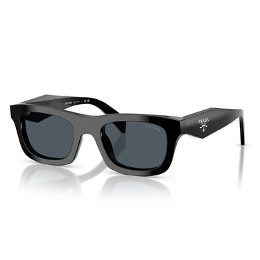 Prada Okulary Przeciwsłoneczne PRC06S 16K70B Czarny Ciemnoszary Damskie 2