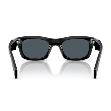 Prada Okulary Przeciwsłoneczne PRC06S 16K70B Czarny Ciemnoszary Damskie 4