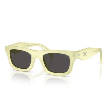 Prada Okulary Przeciwsłoneczne PRC06S 21G08Z Mrożona Wanilia Ciemnoszary Damskie 2