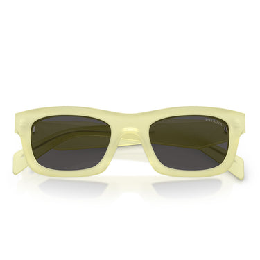 Prada Okulary Przeciwsłoneczne PRC06S 21G08Z Frosted Vanilla Grigio Scuro Donna 5