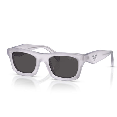 Prada Okulary Przeciwsłoneczne PRC06S 22G08Z Frosted Ice Grigio Scuro Damskie 2