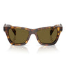 Prada Sunglasses PRC07S 14L09Z Honey Tortoiseshell/Dark Brown Women
