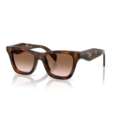 Prada Occhiali da Sole PRC07S 20D90P Juniper Tartarugato/Marrone Sfumato Donna
