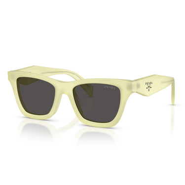 Prada Okulary Przeciwsłoneczne PRC07S 21G08Z Mrożona Wanilia/Ciemny Szary Damskie 1