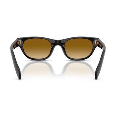 Prada Occhiali da Sole PRC08S 16K10X Nero Giallo Sfumato Marrone Chiaro Donna 4