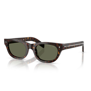 Prada Occhiali da Sole PRC09S 17N03R Marrone/Verde Unisex Polarizzati