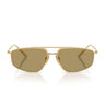 Prada Occhiali da Sole PRC51S 5AK70G Oro Verde Oliva Donna