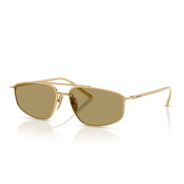 Prada Occhiali da Sole PRC51S 5AK70G Oro Verde Oliva Donna 2