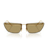 Prada Sonnenbrille PRC52S 5AK70G Gold Grün Olive Damen