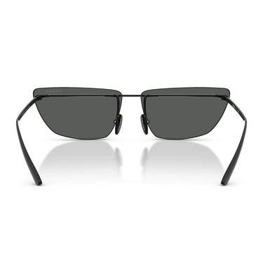 Prada Okulary Przeciwsłoneczne PRC52S YC460T Czarny Biały Ciemnoszary Damskie 3
