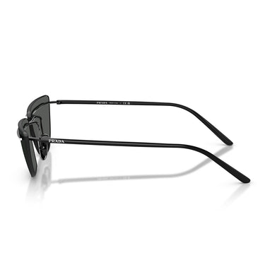Prada Okulary Przeciwsłoneczne PRC52S YC460T Czarny Biały Ciemnoszary Damskie 2