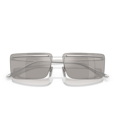 Prada Okulary Przeciwsłoneczne PRC53S 1BC60N SrebrnoJasnoszary Lustrzany Męskie 5