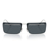 Prada Okulary Przeciwsłoneczne PRC53S 1BC70B Srebrny/Ciemnoszary Męskie