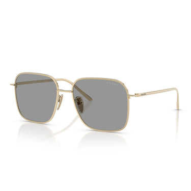 Prada Okulary Przeciwsłoneczne PRC54SD ZVN50Q Złoto Blado/Szary Damskie 1
