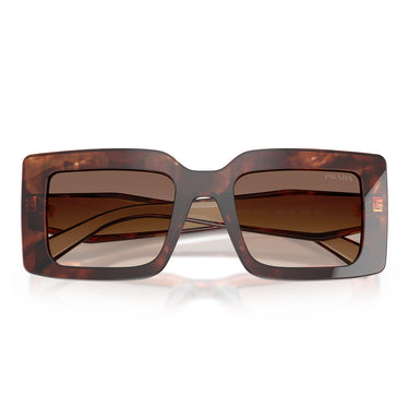 Prada Occhiali da Sole PRD01S 00K10S Caramello Tartarugato Marrone Sfumato Donna 5