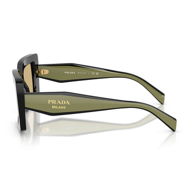  Prada Occhiali da Sole PRD01S 03K10R Nero Giallo Donna  3