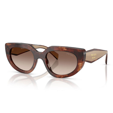 Prada Occhiali da Sole PRD02S 00K10S Caramello Tartarugato Marrone Sfumato Donna 2