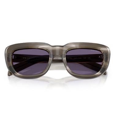 Prada Occhiali da Sole PRD07S 26O70W Ebano Striato/Viola Donna