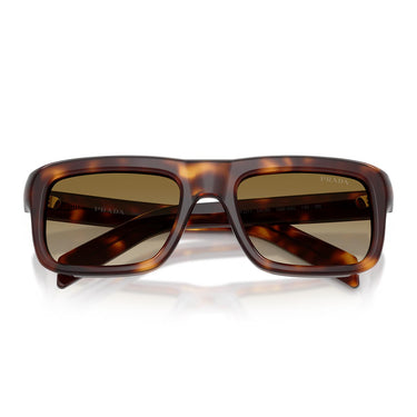 Prada Occhiali da Sole PRD11S 15W20U Tartarugato/Marrone Sfumato Uomo 4