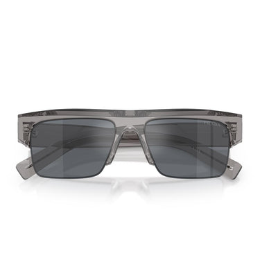 Prada Occhiali da Sole PRD12SU 16Z30Z Trasparente Asfalto/Grafite Antiriflesso Uomo 4