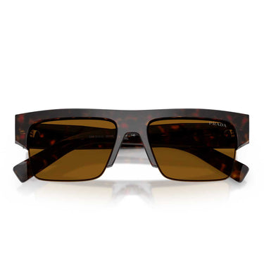 Prada Occhiali da Sole PRD12SU 17N20V Root Tartarugato/Bronzo Scuro Uomo 4