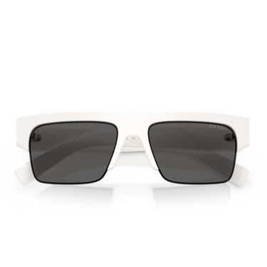Prada Occhiali da Sole PRD12SU 46120Z Bianco/Ardesia Antiriflesso Uomo 4