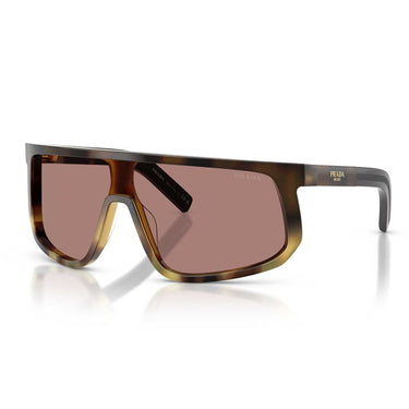 Prada Occhiali da Sole PRD21SU 22P60B Tartarugato Mogano Sfumato/Marrone Chiaro Uomo 2