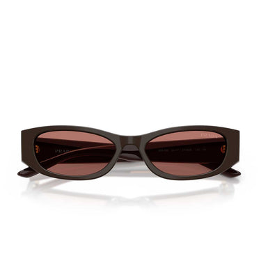 Prada Occhiali da Sole PRD22S 27I80W Cigar/Bordeaux Donna 5