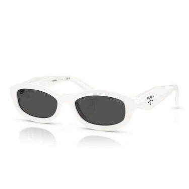 Prada Occhiali da Sole PRD24S 17K08Z Bianco Talco/Grigio Scuro Donna 2