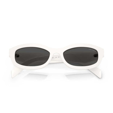 Prada Occhiali da Sole PRD24S 17K08Z Bianco Talco/Grigio Scuro Donna 5