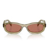Prada Occhiali da Sole PRD24S 27O80W Loden Trasparente/Bordeaux Donna