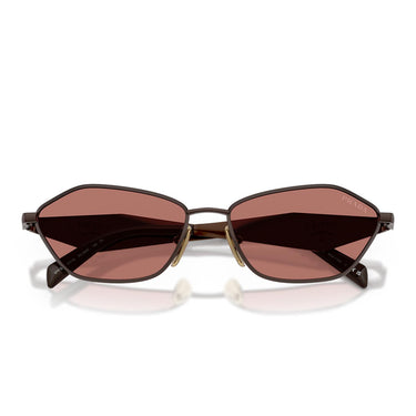 Prada Occhiali da Sole PRD50S 22J80W Cigar Satinato/Bordeaux Donna 4
