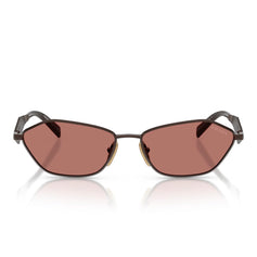 Prada Occhiali da Sole PRD50S 22J80W Cigar Satinato/Bordeaux Donna