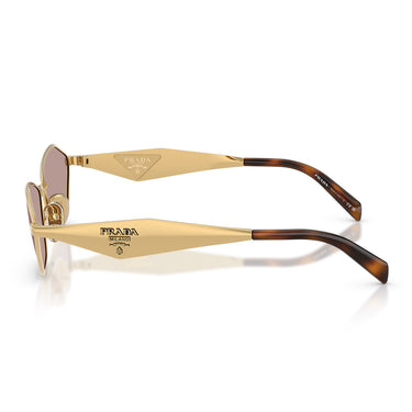 Prada Occhiali da Sole PRD50S 5AK20I Oro Pallido/Viola Chiaro Marrone Donna 2
