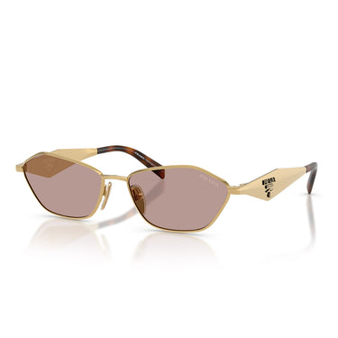 Prada Occhiali da Sole PRD50S 5AK20I Oro Pallido/Viola Chiaro Marrone Donna 1