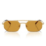 Prada Occhiali da Sole PRD53S 24J50P Oro Satinato/Miele Scuro Uomo